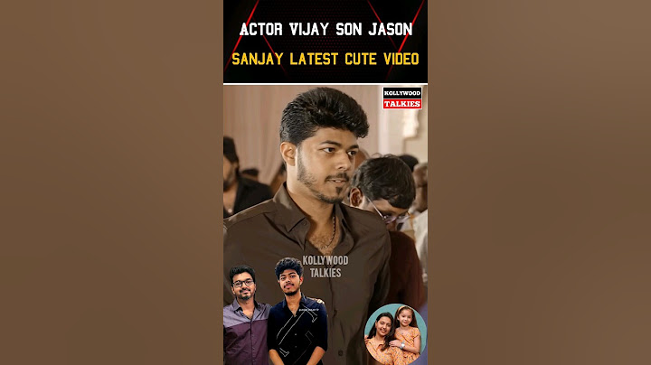 💖 Actor Vijay Son Jason Sanjay New Look Latest Video 💖 #kollywoodtalkies #trending #marriage