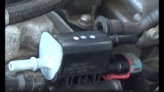 How to replace a Chevrolet Malibu Purge Valve. 2008 -2013 ecotec 2.4  p0442 p0443