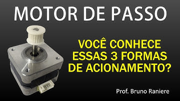 Acionando motor de passo com arduino