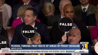 Federal Funding Fight Heats Up Ahead of Friday Deadline