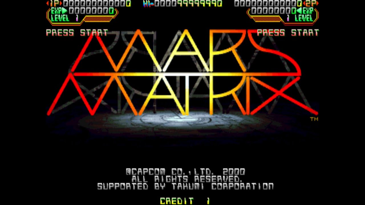 Mars Matrix (マーズマトリックス). [Arcade - Takumi Corporation, Capcom]. (2000 ...