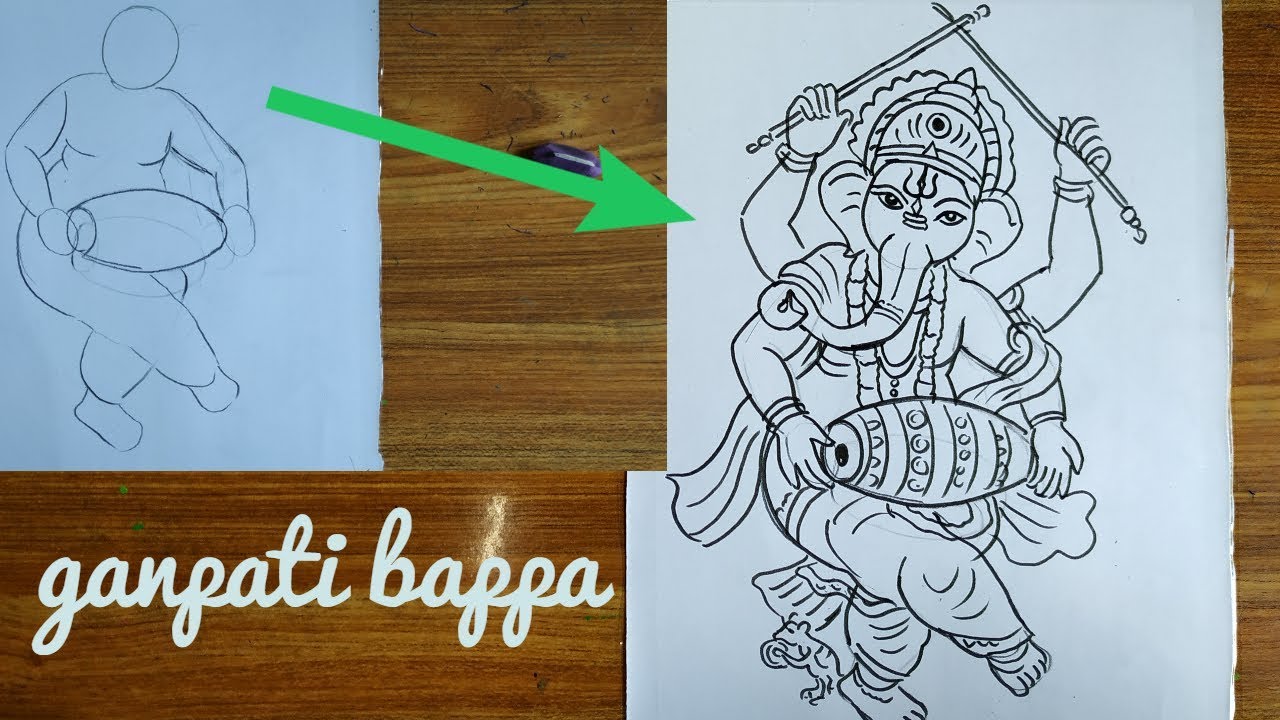 10 Best Ganpati Drawing Ideas in 2023 for Ganesh Chaturthi