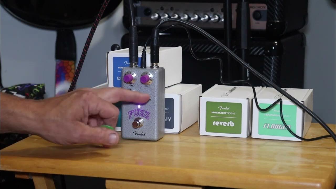 Fender Hammer Tone Fuzz Demo And Review YouTube