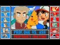 Ash vs. Professor Oak (Pokémon Ultra Sun/Moon) - Kanto Professor's Challenge