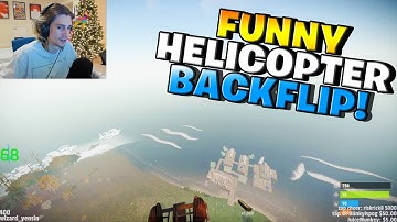 Greekgodx shows his Helicopter backflip to xQc after Hours of Practice in Rust - OTV & Friends Rust