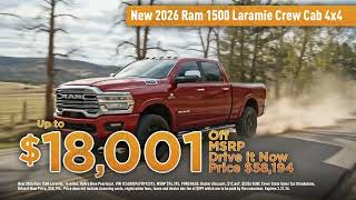 The BIGGEST Deals of the Year! RAM & JEEP Discounts You Won’t Believe at West Knoxville CJDR!
