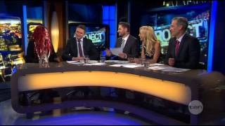 Cyndi Lauper on Australian TV the Project 2013 part 2