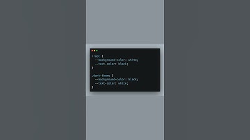 Switch Themes with CSS Variables Instantly #WebDesign