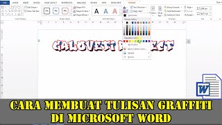 CARA MEMBUAT TULISAN GRAFFITI DI WORD screenshot 1