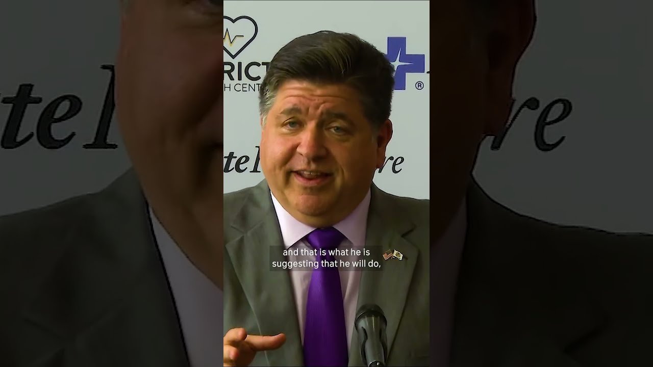 Pritzker Slams Trump For National Guard Threat To Chicago