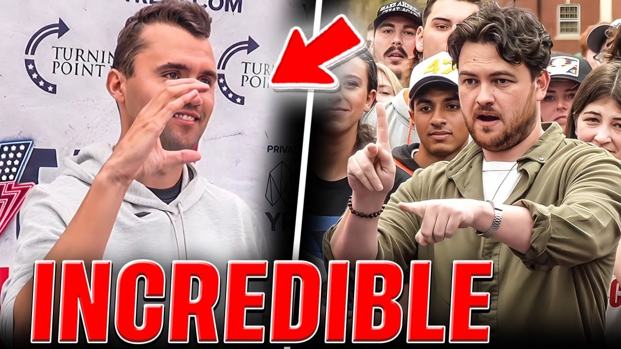 Charlie Kirk Receives Sign Name from Deaf Community Member After Challenging Exchange on ASL Access
