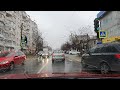 В Крыму снег, +1. Проспект Победы ремонт почти закончился. Площадь Куйбышева.