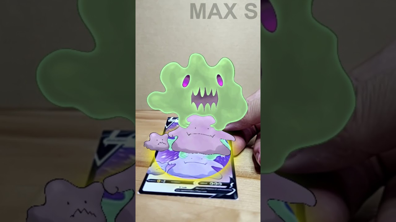 Mega Ditto X/Y Pokémon Evolution TCG | AR Card by Max S 