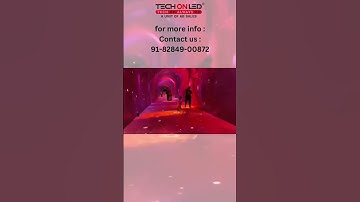 Unleash the Beauty of Curved LED Screen Walls #trending #techonled #advertising #videowalls #3d