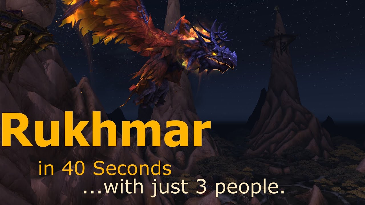 Fastest Rukhmar Kill (3 Person Kill) (Old) - YouTube
