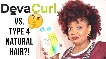 I TRIED @DevaCurl on my TYPE 4 NATURAL HAIR for the FIRST TIME AND..| WASH AND GO | THE CURLY CLOSET