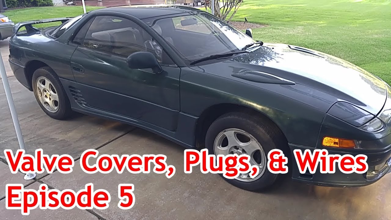 Mitsubishi 3000 GT - 1992 Classic -  Episode 5 - Valve Covers, Fuel Inj.,  Plugs & Ignition Wires