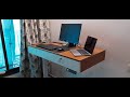 Sit Stand Desk with Drawers | Customised DESQOO SmartDesk | Customer Review | Desk Setup WFH | Table