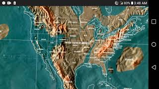 Future map of the U.S.