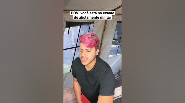 POV: VOCÊ ESTÁ NO EXAME DO ALISTAMENTO MILITAR #shorts
