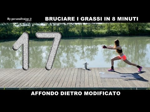 allenamenti brucia grassi facili sulle ginocchia