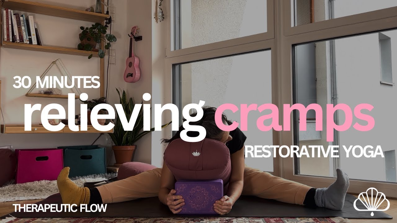 Relieve Menstrual Cramps | Honoring Apana Vayu | 30-Minute Therapeutic Yoga