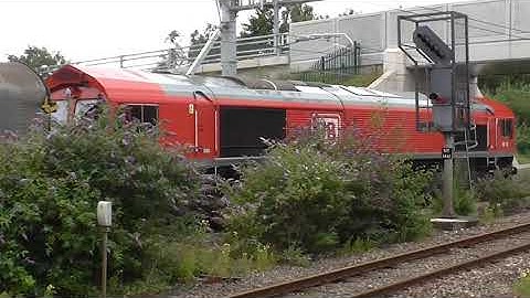 DB Cargo UK Class 66 no: 66150 @ STJ {6V05} 08/07/2020.
