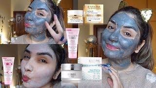 Trying Affordable Skincare Products Available In PAKISTAN || Testing EVELINE SKINCARE Products