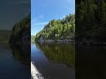 Река Вишера. Идём вниз с реки Вёлс!  #shorts