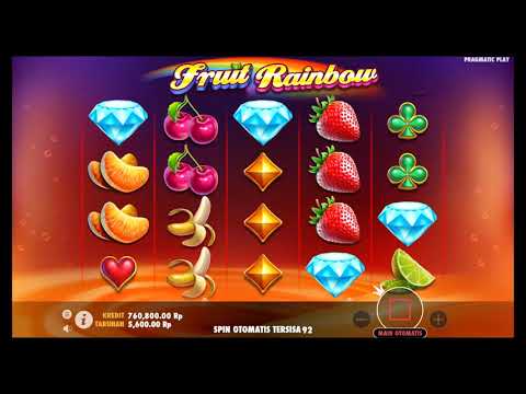 Slot FRUIT RAINBOW di Ratu Casino 77