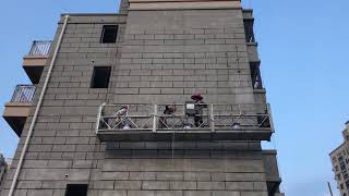 Electric Swing Stage High Rise Motorized Cradle Lift Suspended Platform Zlp800