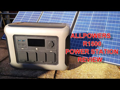 AllPowers Portable Power Station & Solar Panels Review