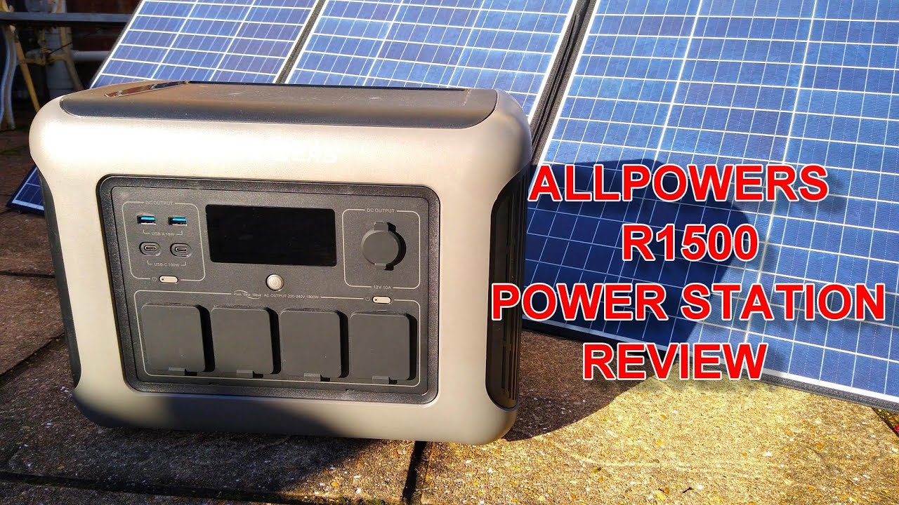 Allpowers R1500 Review: Super-efficient 1 kWh Power Station