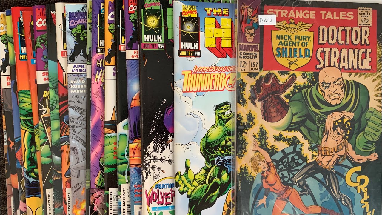 What the HECK did I buy?!? Modern Hulk Comic Books + Steranko