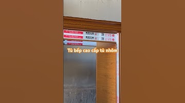 Tủ bếp nhôm nội thất đông á #nhomkinh #nhadep