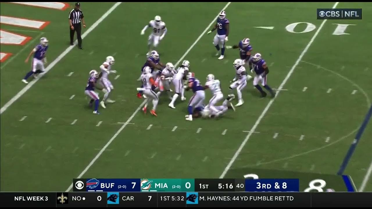 JOSH ALLEN FUMBLES AT THE 7 YARD LINE 😳 YouTube