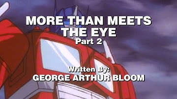 Transformers G1 | Season 1 | Episode 2 | More Than Meets the Eye, Part 2 | Broadcast Version