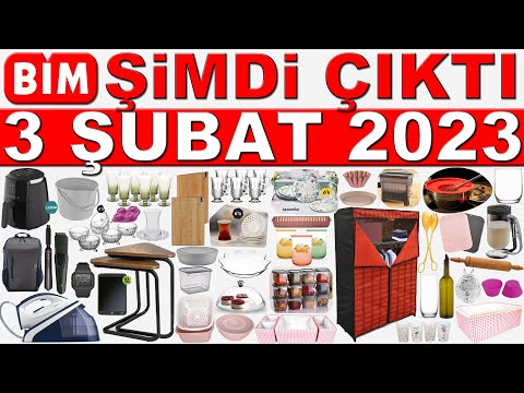 BİM 3 ŞUBAT 2023 KATALOĞU | BİM AKTÜEL ZÜCCACİYE VE MUTFAK ÜRÜNLERİ | BİM TEK FİYAT PRATİK GEREÇLER