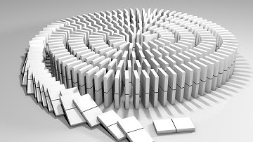 Domino - Effect - Collission ( CINEMA 4D TUTORIAL ) ❤️ C4D4U