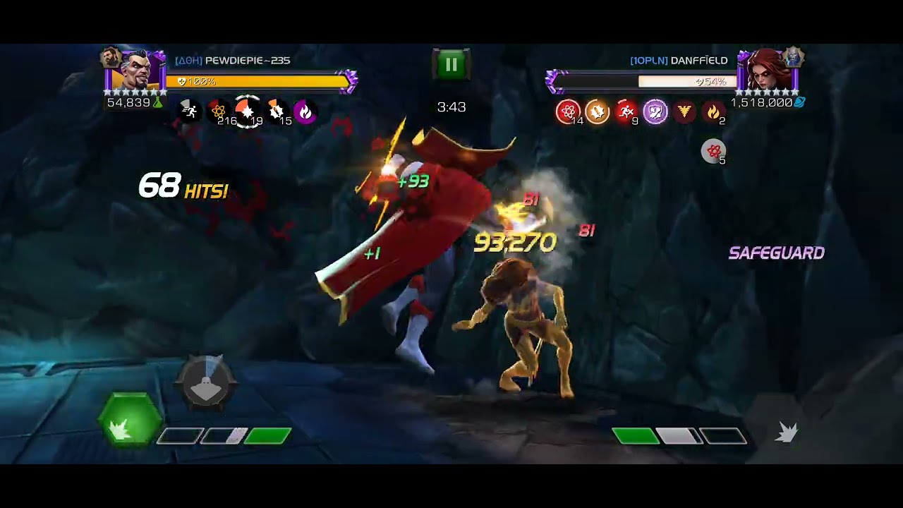 Big thing masters war 1(count nefaria vs node 3 dark phoenix)