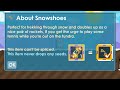 New item  snowshoes  growtopia