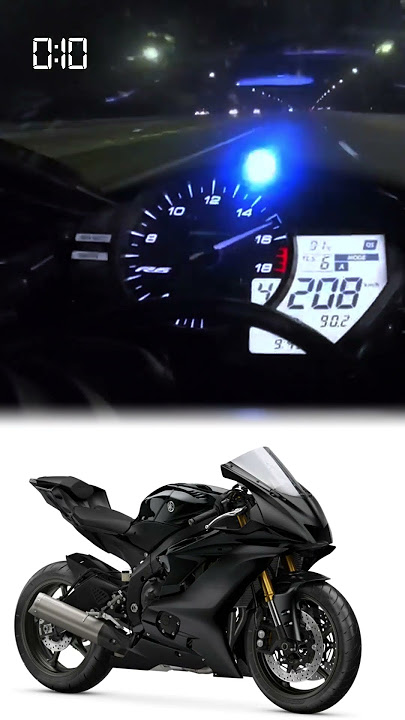 Yamaha R6 Top Speed 😲