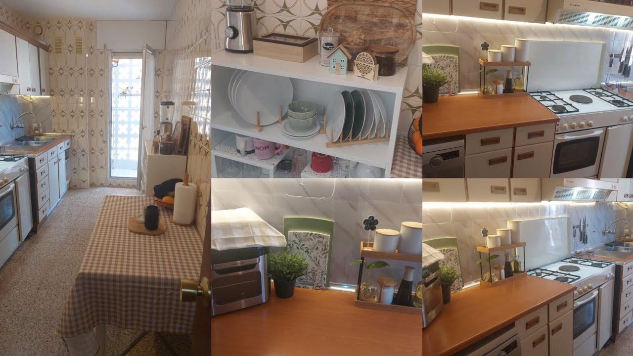 مشترياتي للمطبخ 🍃 واخيرا خديتها الحمد لله 🤲🏻 ترتيب وتنظيف خفيف للمطبخ🌙⭐️✨️