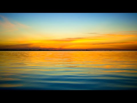 Ocean Sunset (No Sound) — 10 Hours Screensaver 4K UHD