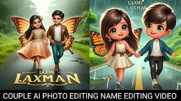 How to Create New Instagram Trending Bing Ai Images Couple AI name editing video AI Photo editing