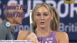 Women's Pole Vault Final 2024 #womenspolevault #mollycaudery