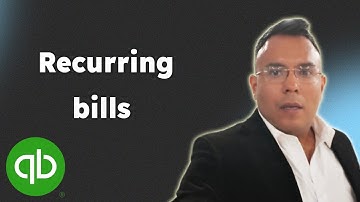 Create recurring bills quickbooks 2025