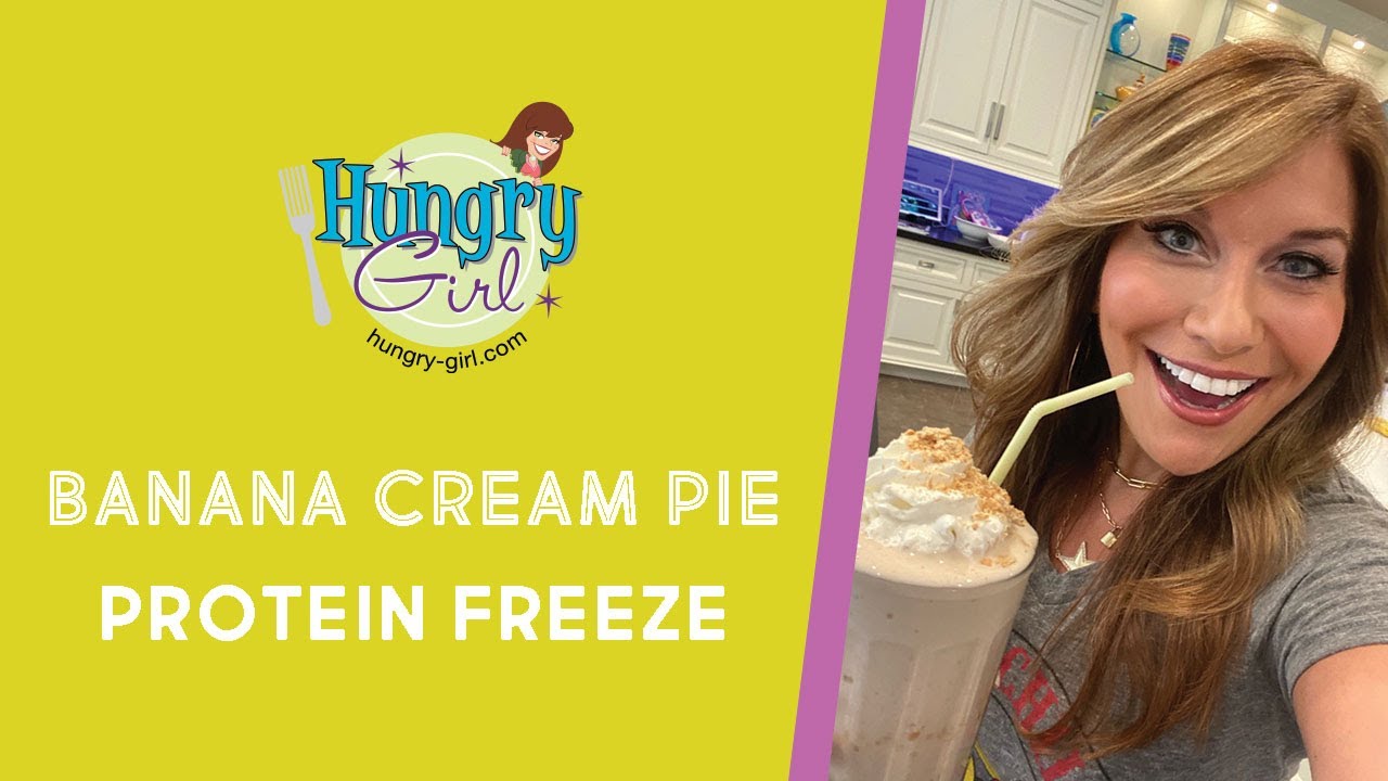 How to Make a Banana Cream Pie Protein Shake (Live Recipe Demo with