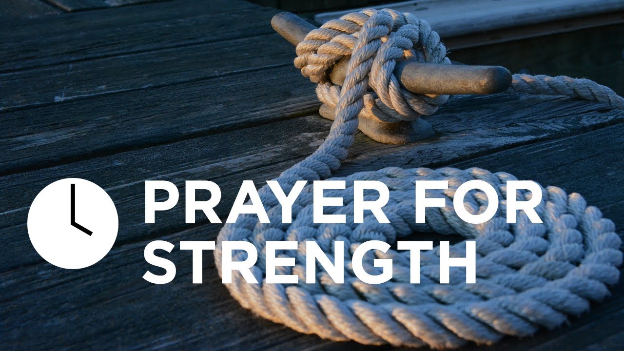 Prayer for strength joyce meyer youtube