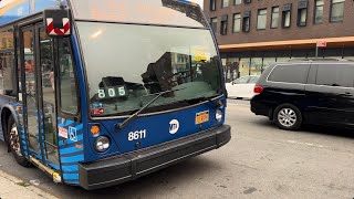 MTA New York City Bus: 2019 Nova Bus LFS #8611 On The Bx33 @ East 138th Street & Lincoln Avenue 